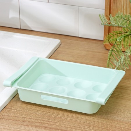 Shelf for eggs in the refrigerator, suspended, 12 cells, 26 × 17 × 5 cm, color mix-3