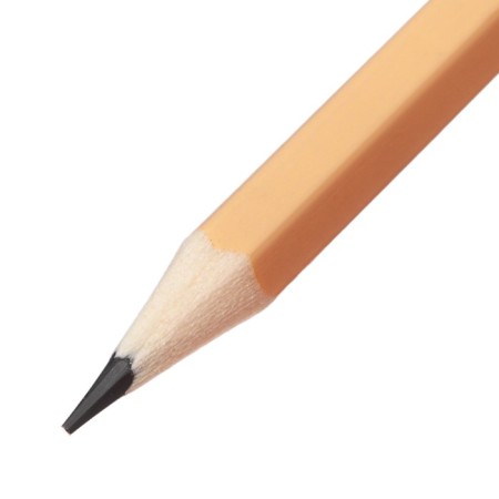 Pencil Black Grain "Designer", 4B, hexagonal, sharpened-3