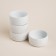 A set of ceramic SL Home “Arena Blanca”, 370 ml, D = 11 cm, white color