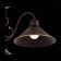 Ceiling EVOLUCE lamp. Sle120402-03. Ciolla. 3x60 watts, E27, 66x66x24 cm, dark -brown color