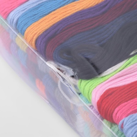 Set of thread muline, 8 ± 1 m, 100 pcs, color mix-4