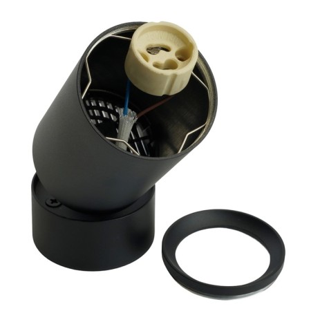 Ceiling light Feron ML180, IP20, GU10, 35 W, 60x60x120 mm, black color-12