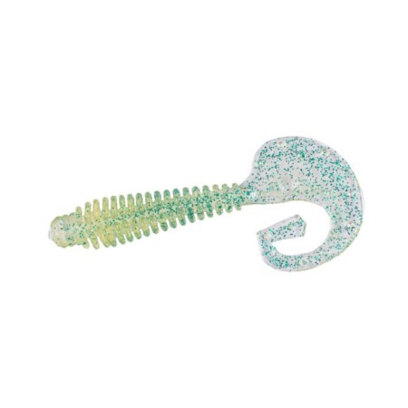 Silicone bait Croxy G-Tail Twist 2.5 ’’, 8 pcs, color 01