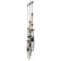 Lamp Bayerlux "Kiott" 3he27 black 28x10x63cm