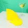 Round napkin 32 cm 12pcs/elastic yellow