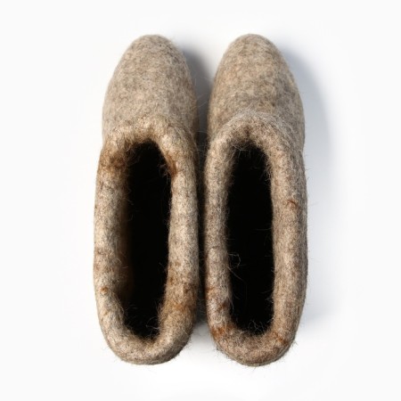 Men's boots with bending, natural color, size 43-1