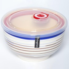 Saladnik with a lid of Elrington “Airgraph. Azure day 