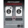Anti -vibration stands, 4 pcs, 7.4 × 4.6 cm, D = 4.7 cm
