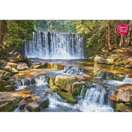 Puzzle "Forest Waterfall", 2000 elements-4