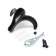 Furniture hook CAPPIO CLOWN, two -rod, zinc, black color
