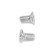 Screw, secret, galvanized, Din965, M4x8 mm, 2000