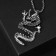 Unisex "Dragon" Furious, color black silver, 60 cm