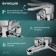 Bath mixer Zein Z0152, 35 mm cartridge, with shower set, chrome