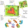 IQ Puzzle Floor "Africa and Asia", 3+