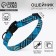 Collar "gentleman", fastener - fastx, 2.5 cm, 40-55 cm