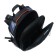School backpack 38 x 30 x 16 cm, ergonomic back, Stavia "BiSport", gray