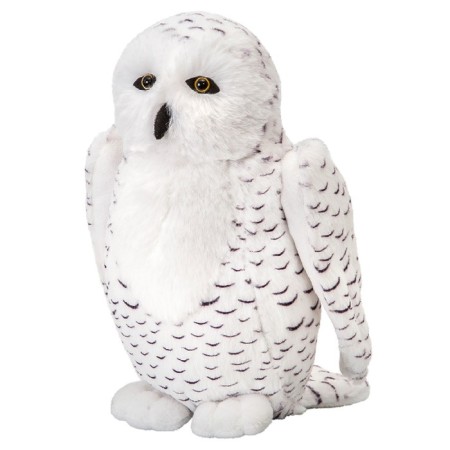 Soft toy "White Owl", 22 cm