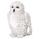 Soft toy "White Owl", 22 cm