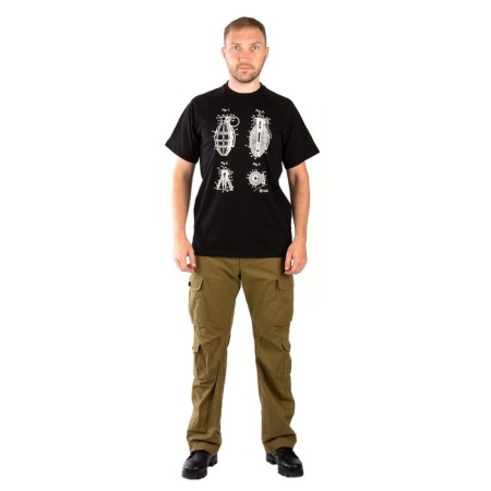 T-shirt 7.62 Grenade, Cotton, Black, XXL-2