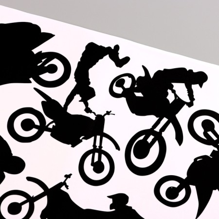 Sticker 3D Interior motorsport 57*38cm-2