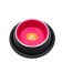 A bowl with a non -slip base of two -color for puppies, 225 ml, raspberry
