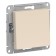 Switch Se Atlasdesign, 10 a, 1 key, IP20, hidden, beige, Atn000211