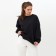Female sweatshirt Minaku: Casual Collection Black color, size 50-52
