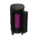 Cassette with exhaust ribbon-180cm, purple, height-13cm, width 6.6cm, tape width-80mm