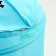 A basket for storing toys "shark" with handles and a lid, 55 x 33 x 33 cm, blue