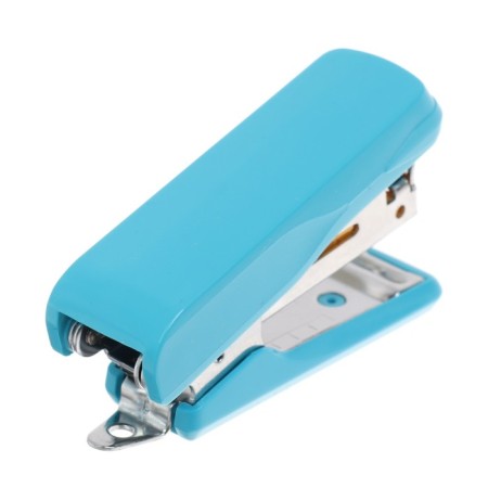 Stapler No. 10 10 sheets Kangaro Mini HS-Mini10, built-in anti-stepler, 50 brackets mix-7
