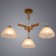 Matthew 38 cm chandelier, D 65 cm, 3x40W E27