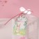 Set gift "Bunny in the dress" soap pink roses 5 pcs, dew 7x7x12 cm