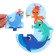 Soft puzzle for kids "Pyramid: Sea Animals", 5 parts, crumb I