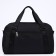 Sports bag with lightning, long belt, black color