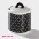 Sugar with a lid of the Morocco shares, 150 ml, black color