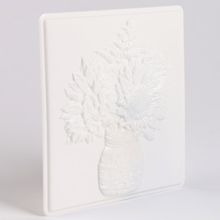 Reusable coloring "Sunflower", 20 × 20 cm-6