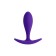 Anal sleeve of little little cuts, waterproof, silicone, purple, 7.2 cm, Ø 2 cm
