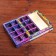 Packaging for sweets 16 pcs “Bright New Year”, 17.7 x 17.7 x 3.8 cm