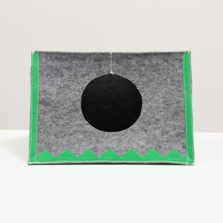 Wigwam for animals from felt-1