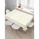 The tablecloth on the table “Blinding love”, rectangular, Saten, size 120x145 cm