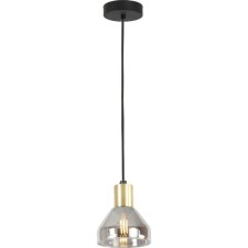 Suspended lamp Rivoli Kassandra 3118-201 1he14, 40W, black, brass