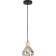 Suspended lamp Rivoli Kassandra 3118-201 1he14, 40W, black, brass