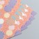 1-sided paper with gold embossing "patchwork" density 80 g 24.5x23 cm