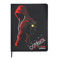 Universal diary for the 1-11 class of Out of Control, integral cover, artificial leather, silkography, liesse, 80 g/m2