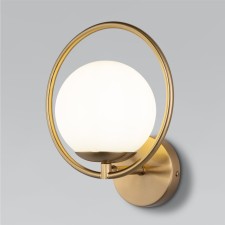 Wall lamp EUROSVET RINGO 50289, E27, 1x60W, 200x170x250 mm, color gold