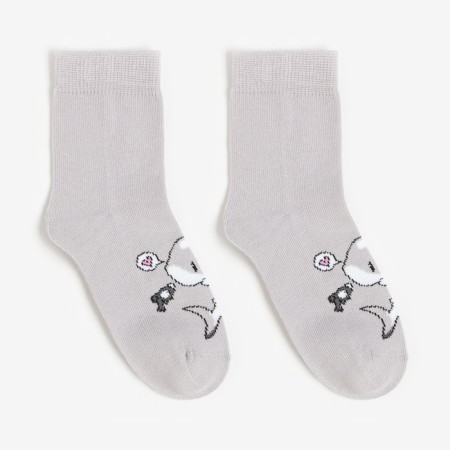 Noski children, the color is light gray, size 16-18-1
