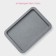 The baking sheet of the Dolyan “Elin Marble. Rectangle ", 33 × 23 × 2 cm, anti -stick coating, gray color