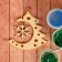 Harvesting for creativity "Christmas tree with a snowflake", suspension