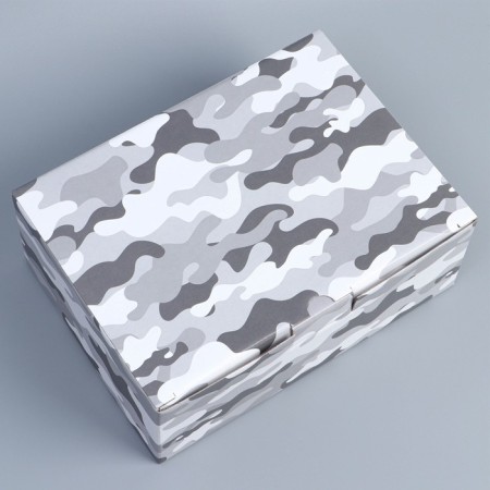 Box Gift team, packaging, Militari, 26 x 19 x 10 cm-1