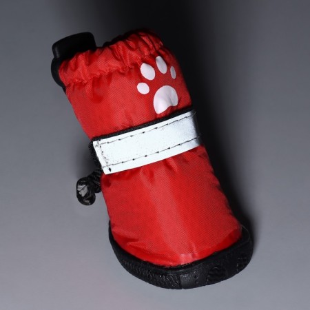 Tall shoes "walk", set 4 pcs, size 5, red-6